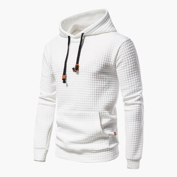 Jolly Men's Hoodie | Cozy Cotton Blend with Check Pattern 1