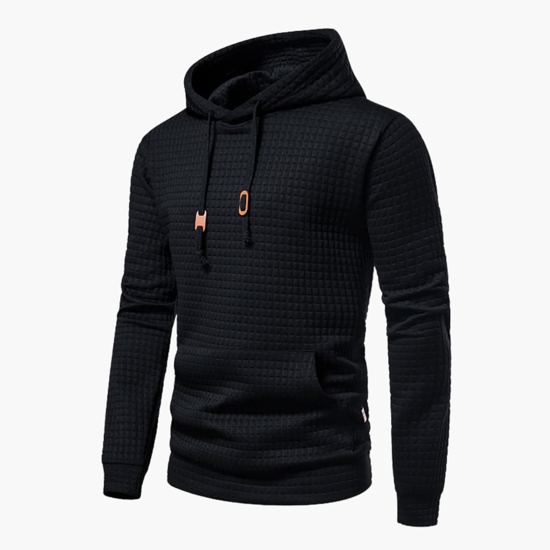 Jolly Men's Hoodie | Cozy Cotton Blend with Check Pattern 7