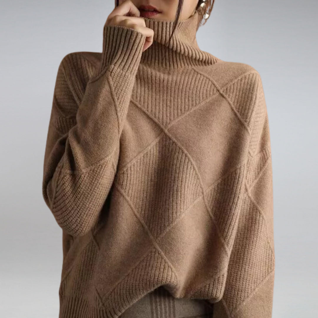 Caden Women's Cashmere Sweater | High-Quality Softness 1