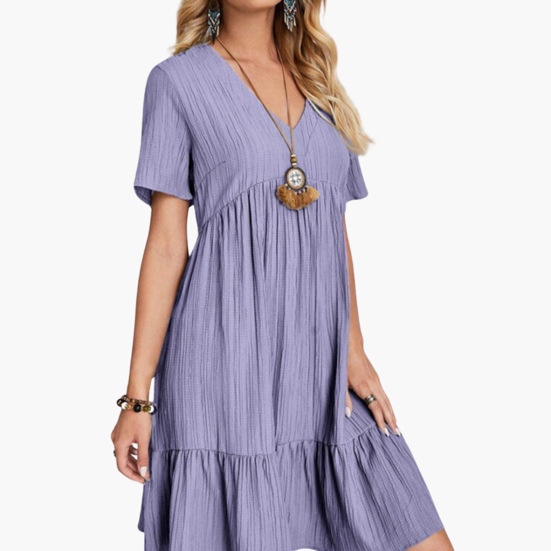 Flowing Midi Dress for Women
