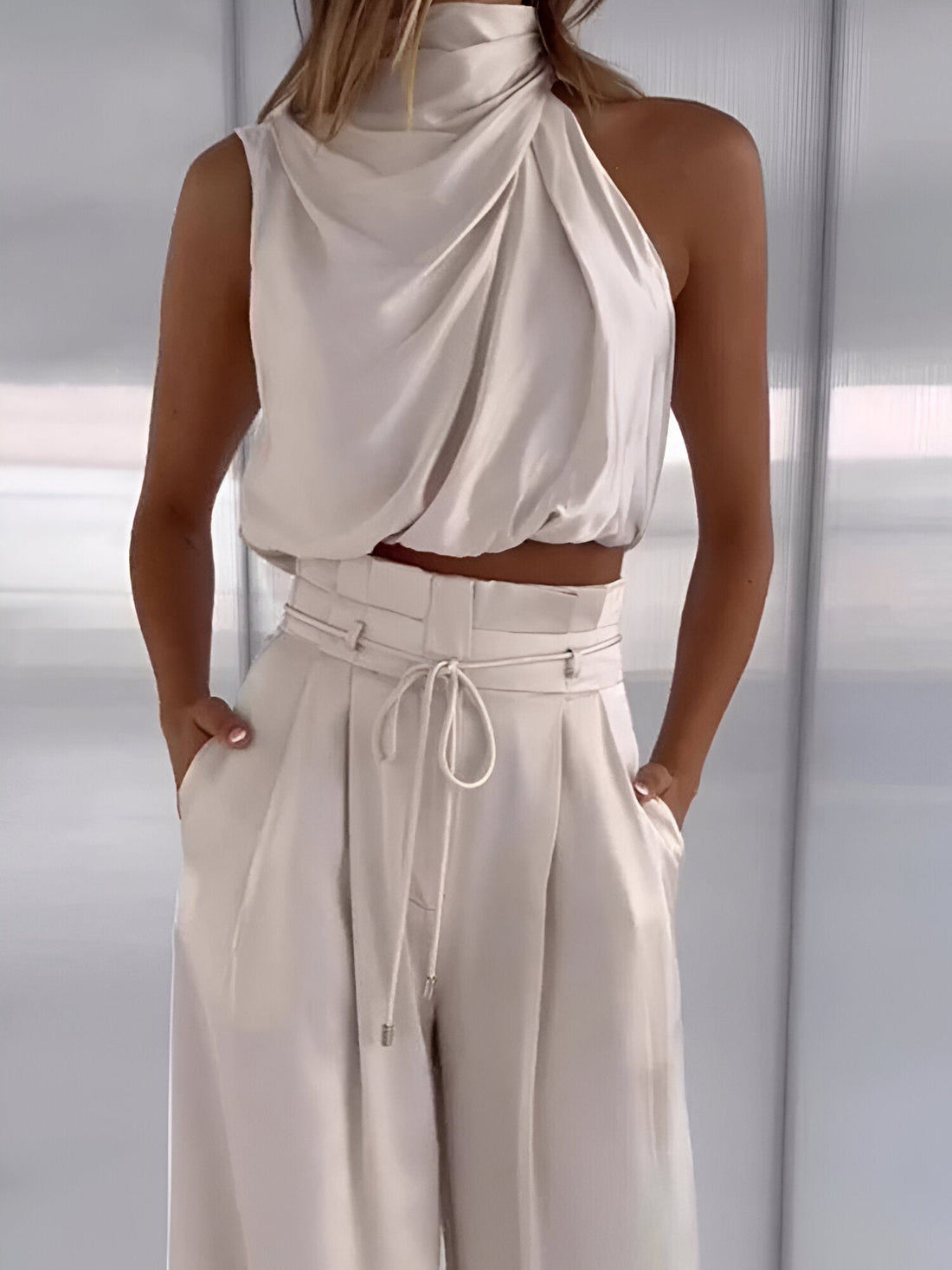 Sienna Women's Pajama Set | 100% Silk, Elegant Loungewear 1