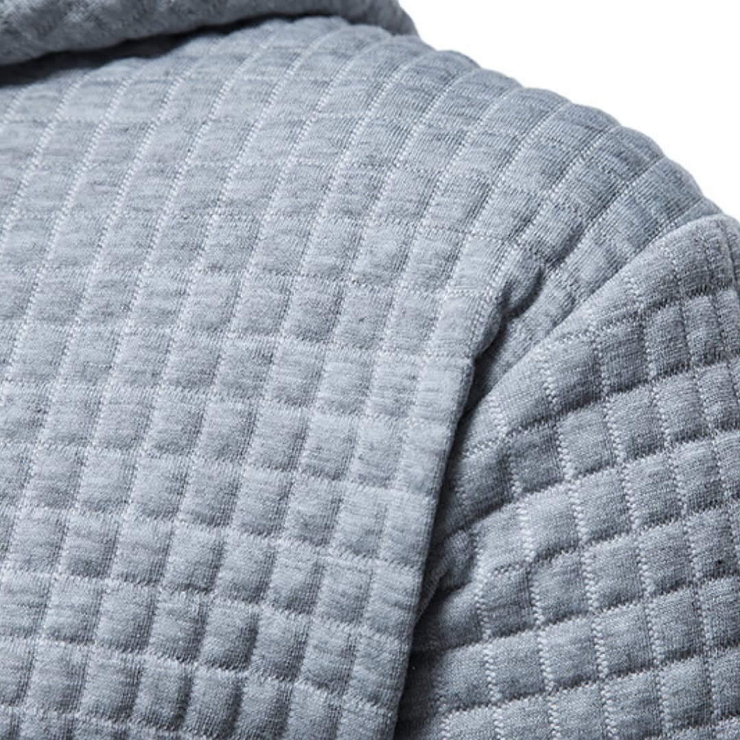 Jolly Men's Hoodie | Cozy Cotton Blend with Check Pattern 17