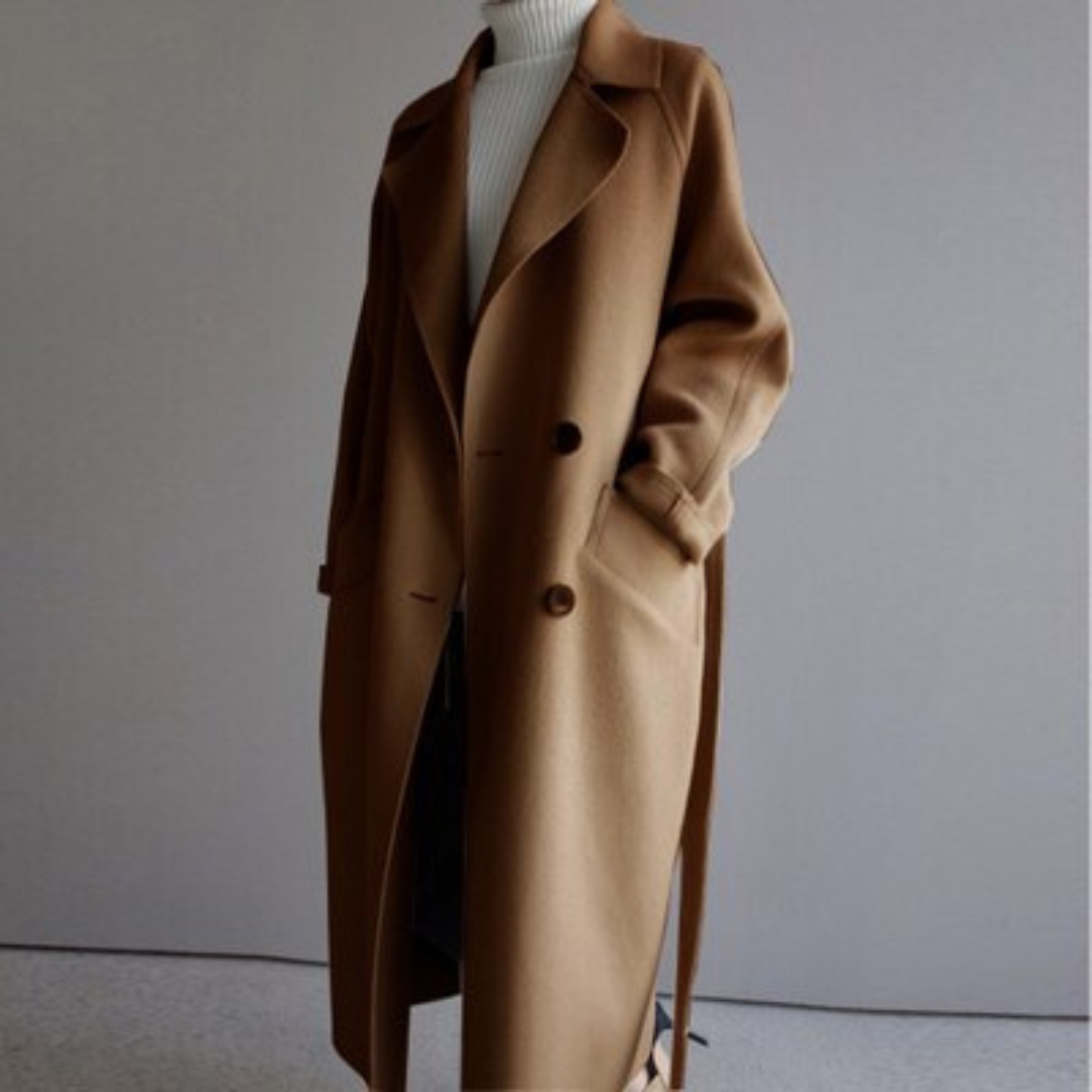 Mica Women's Winter Coat | 100% Cashmere, Elegant Outerwear 5