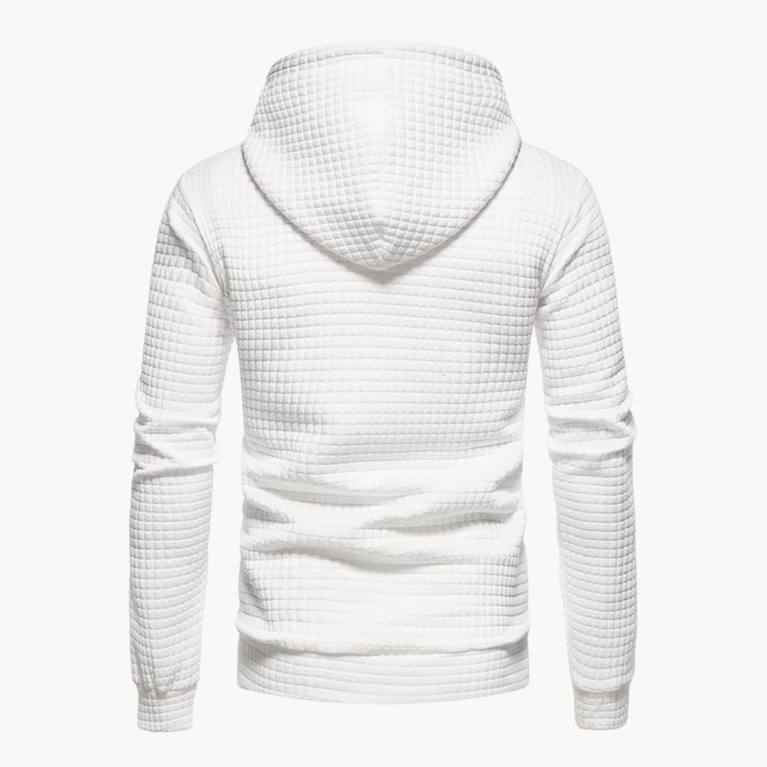 Jolly Men's Hoodie | Cozy Cotton Blend with Check Pattern 3