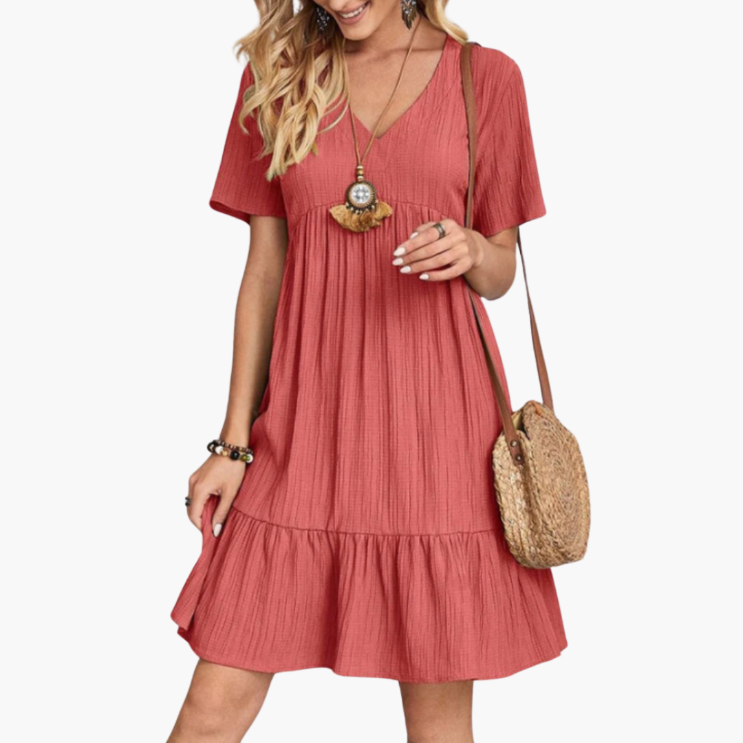 Flowing Midi Dress for Women