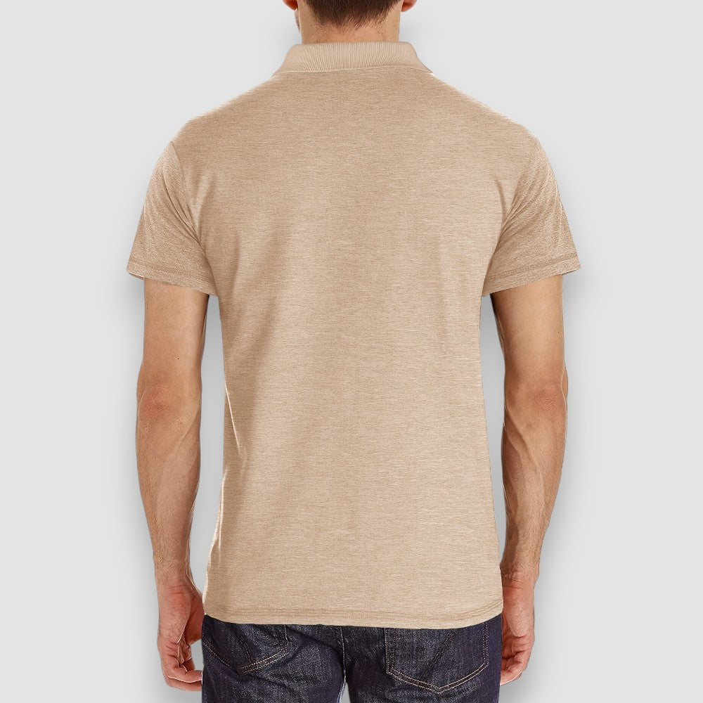 Riven Men's Polo Shirt | Cotton Blend, Elegant Design 4