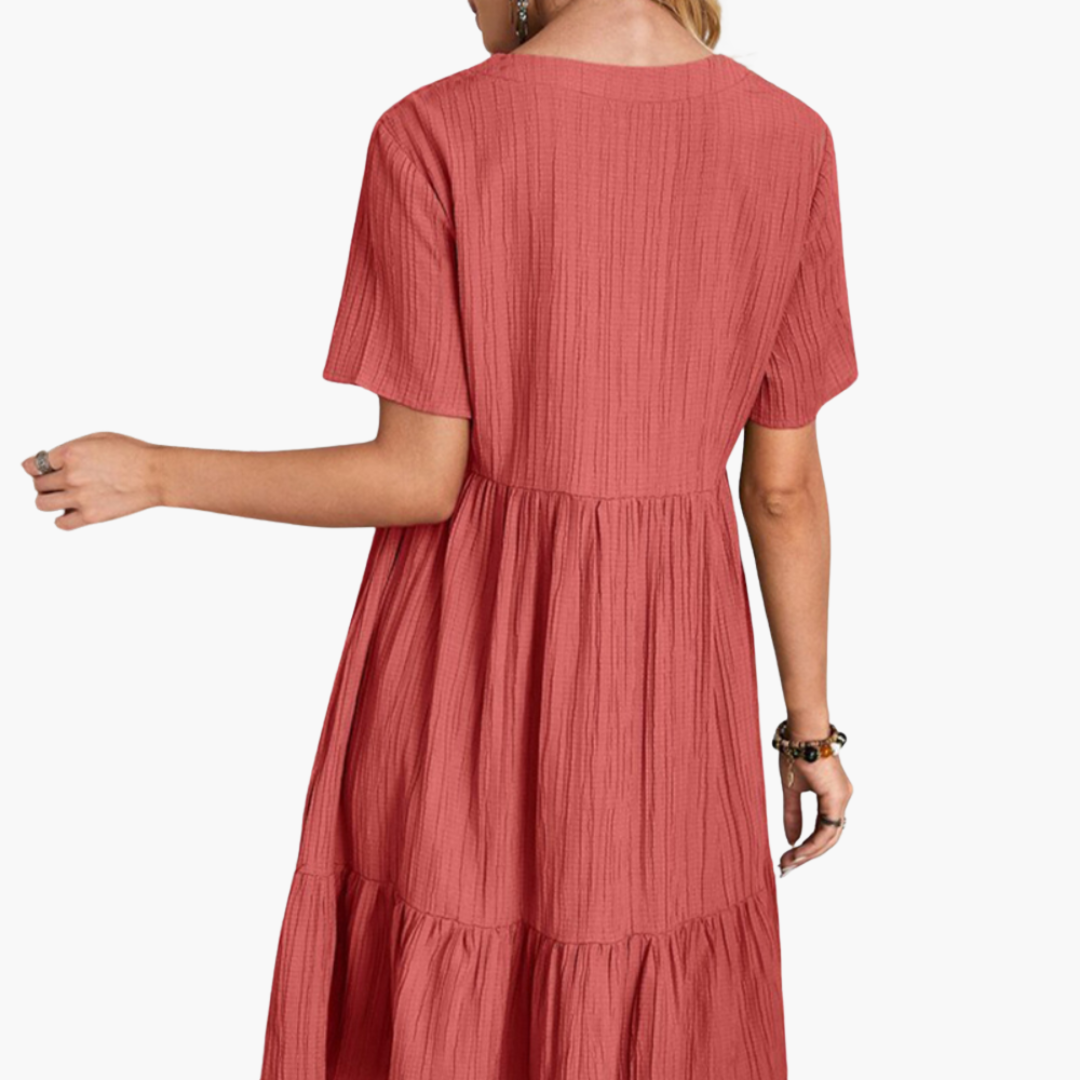 Flowing Midi Dress for Women