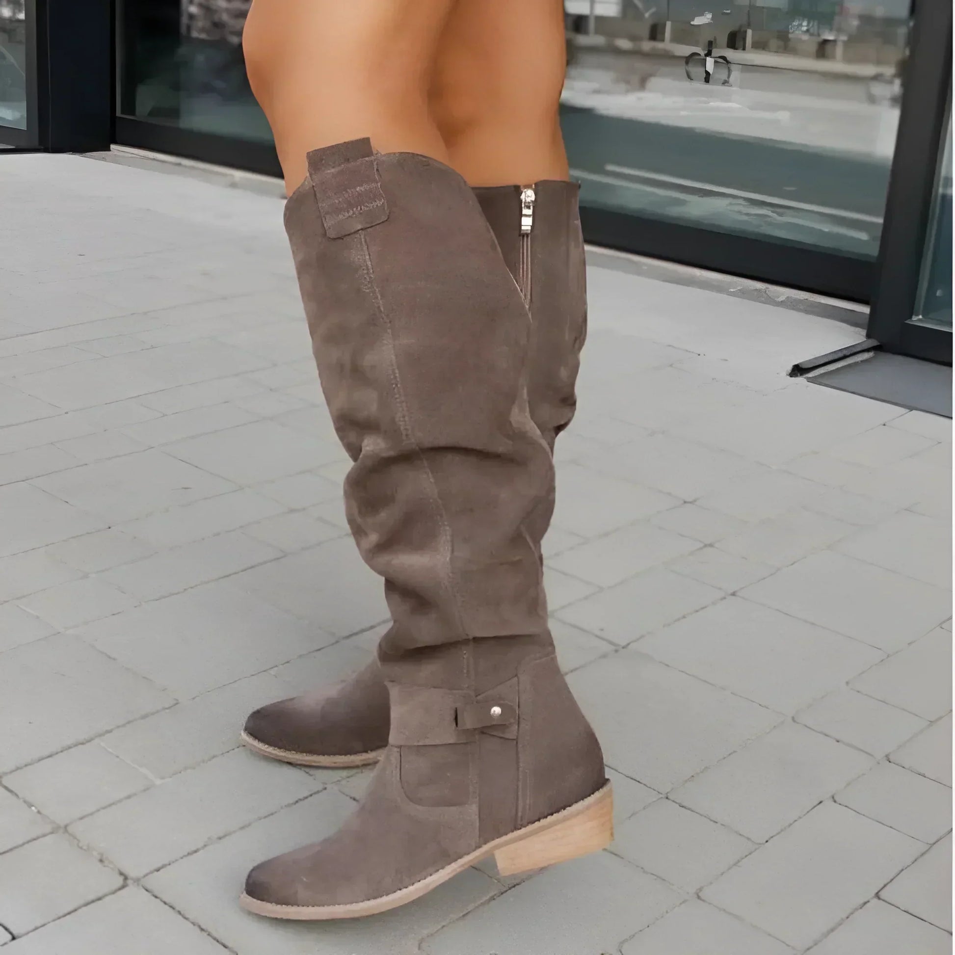 Lila Women's Black Ankle Boots | High-Quality Leather, Elegant Design 3