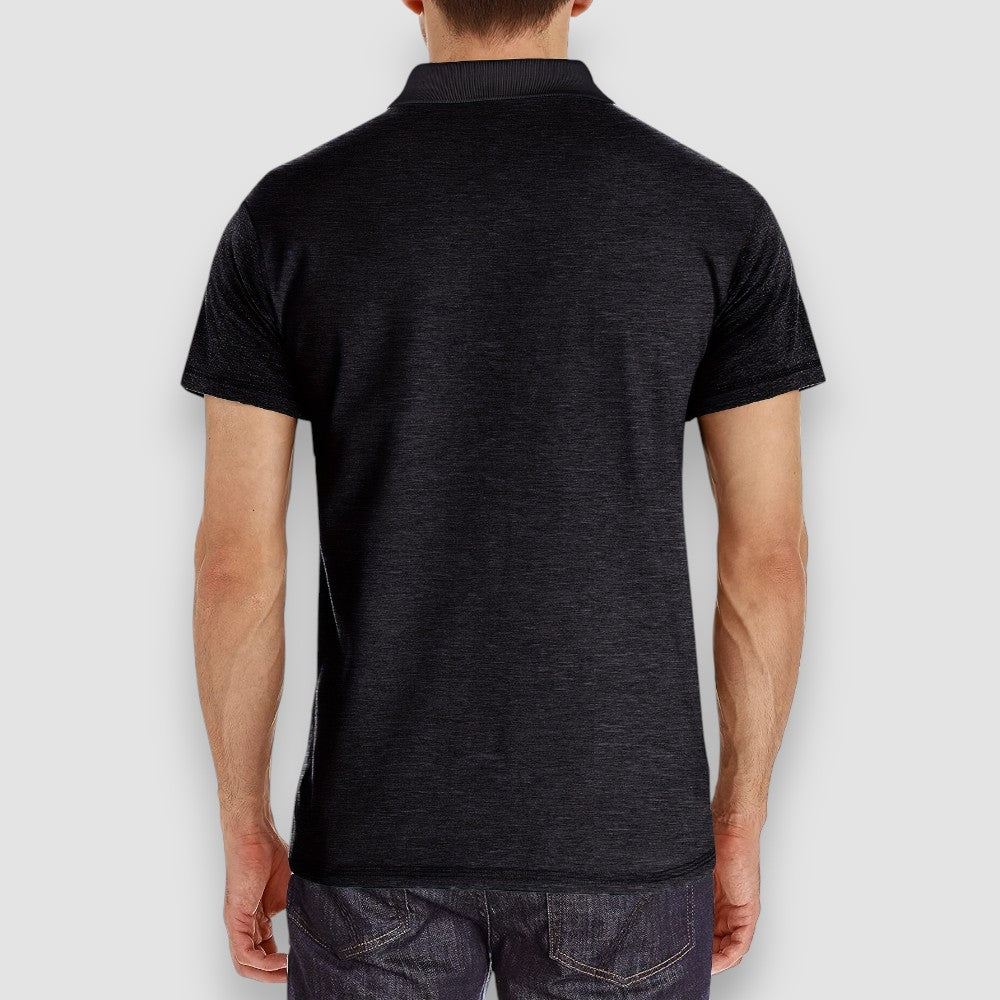 Riven Men's Polo Shirt | Cotton Blend, Elegant Design 1