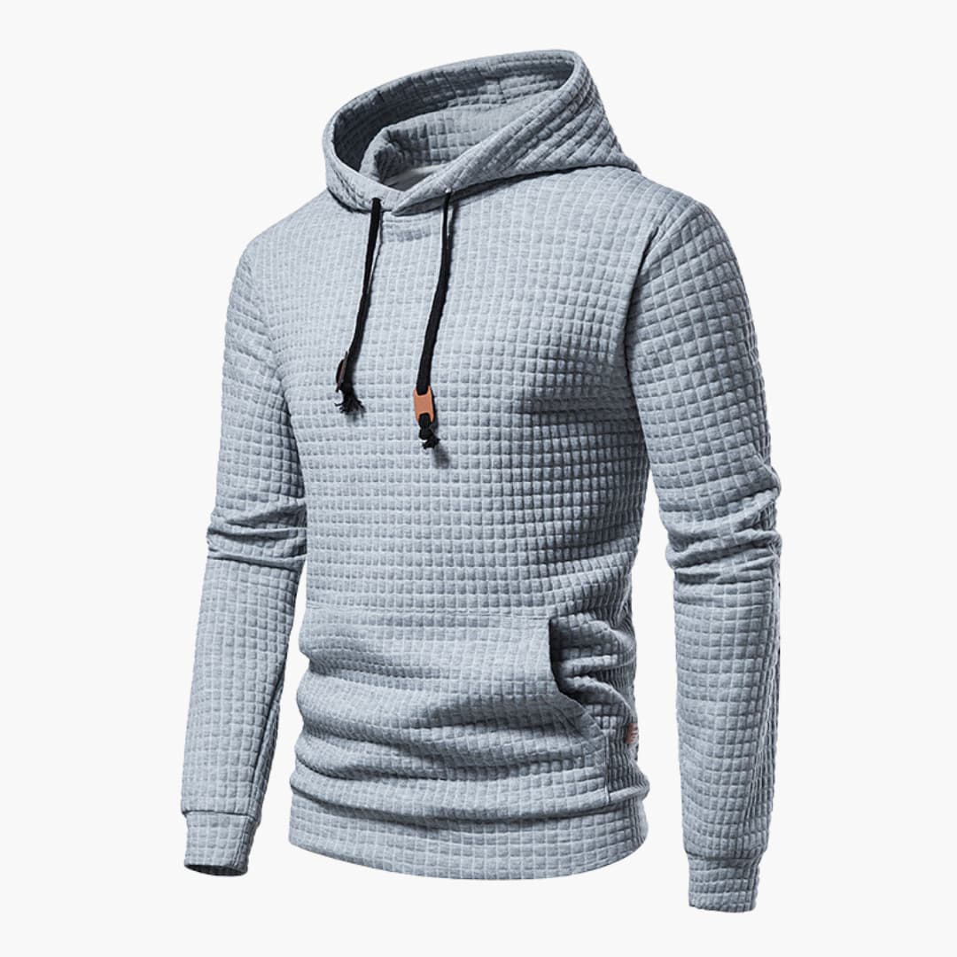 Jolly Men's Hoodie | Cozy Cotton Blend with Check Pattern 5