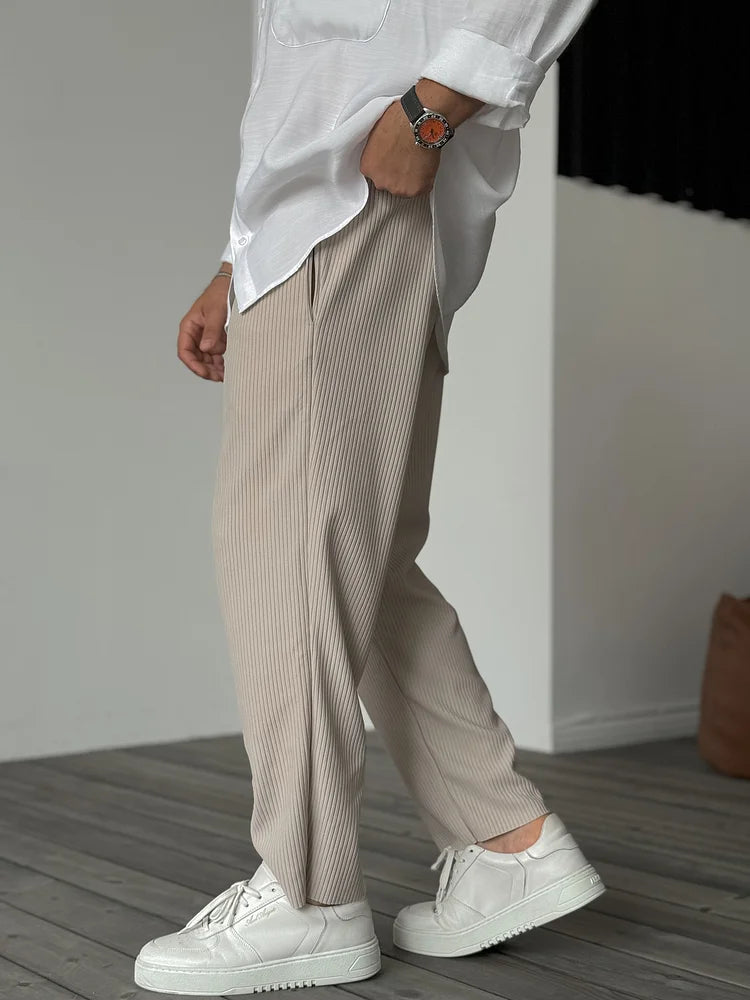 Felix Men's Slim Fit Pants | Cotton Blend Comfort 3