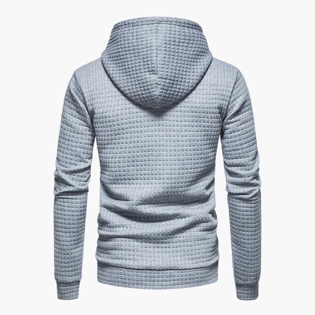Jolly Men's Hoodie | Cozy Cotton Blend with Check Pattern 6