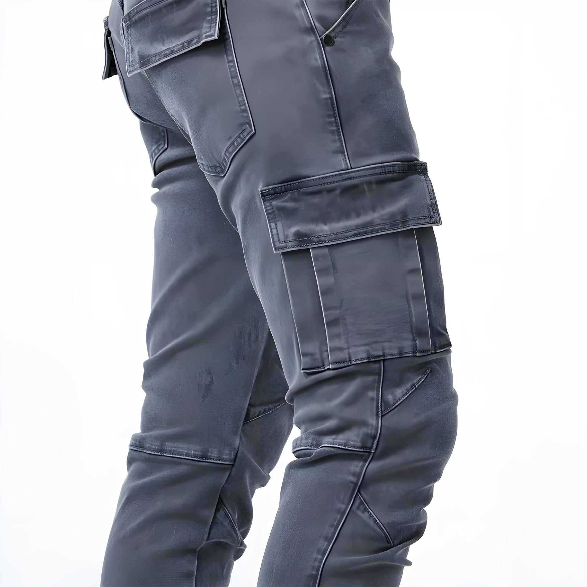 Pavo Men's Cargo Pants | Stretchable Cotton Blend, Casual Fit 5