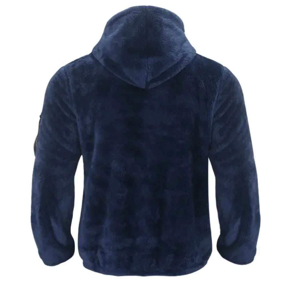 Mako Men's Winter Jacket | Double-Sided Fleece Lining, Casual Fit 3