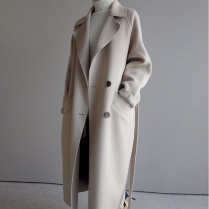Mica Women's Winter Coat | 100% Cashmere, Elegant Outerwear 1