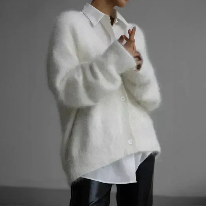 Lotte Women's Cashmere Sweater | Soft Touch, Oversized Fit 5