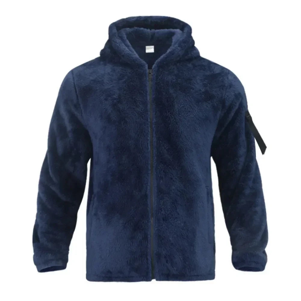 Mako Men's Winter Jacket | Double-Sided Fleece Lining, Casual Fit 1