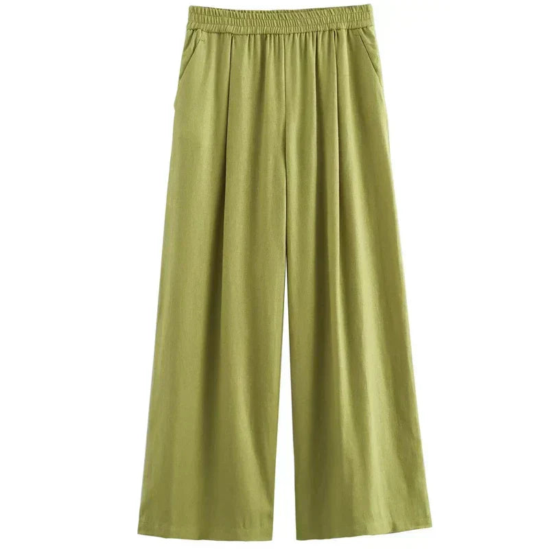 Wina Women's Lounge Set | Cotton-Linen Blend, Casual Comfort 5