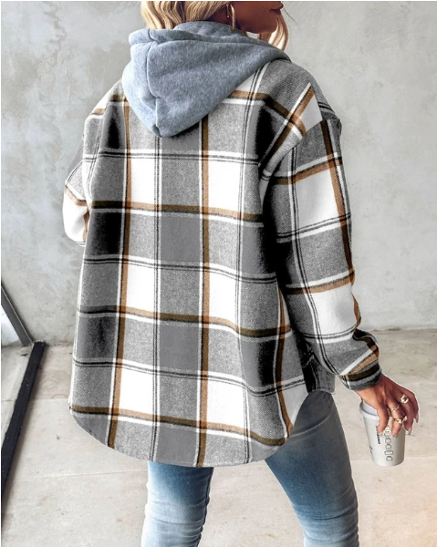 Rocco Women's Hooded Jacket | Soft Cotton Blend, Casual Comfort 4
