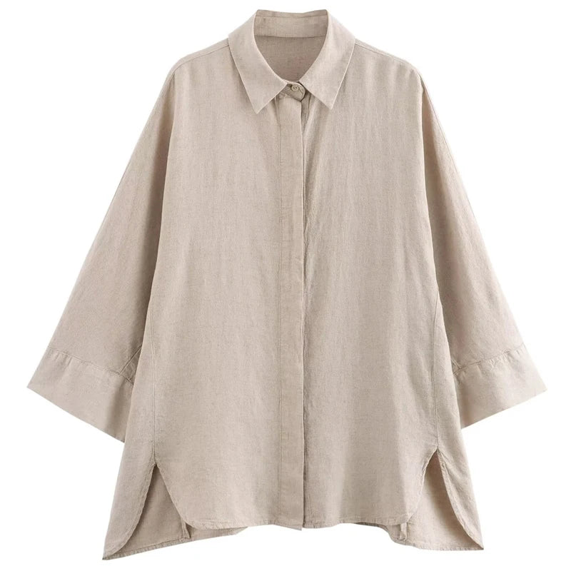 Wina Women's Lounge Set | Cotton-Linen Blend, Casual Comfort 4