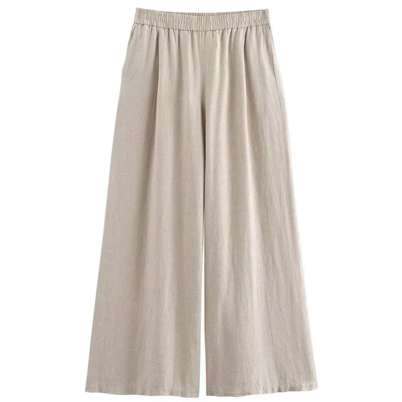 Wina Women's Lounge Set | Cotton-Linen Blend, Casual Comfort 6
