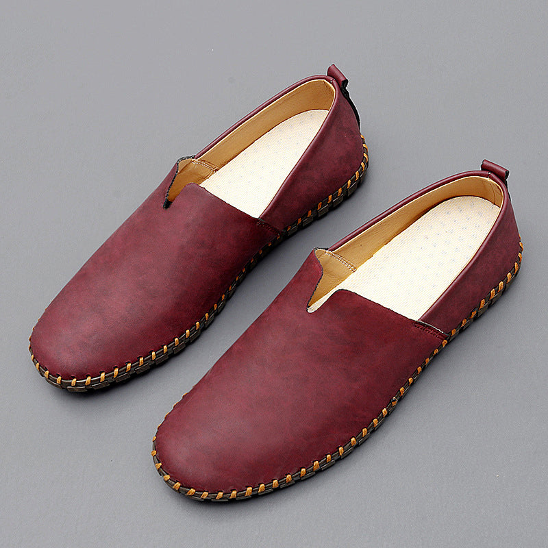 Sante Men's Leather Slippers | Classic Loafer Design, Elegant & Versatile 7