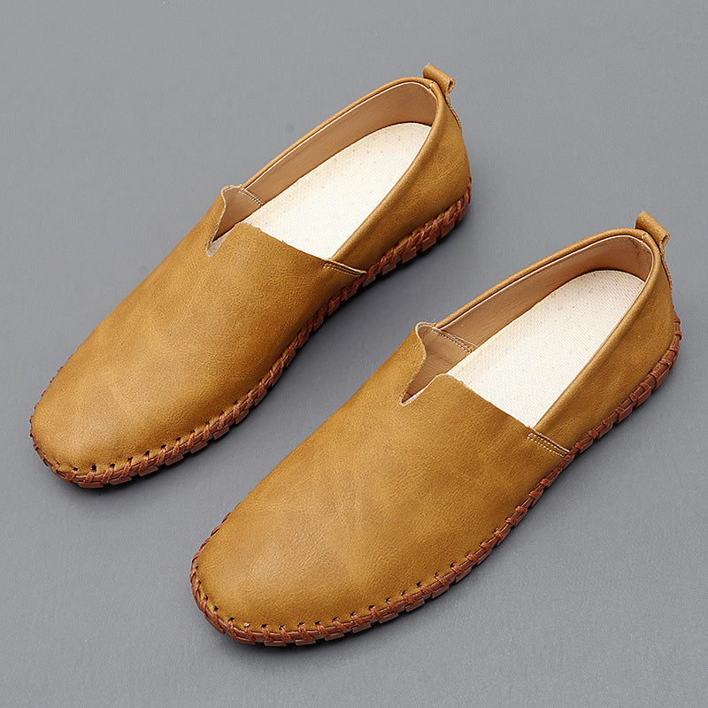Sante Men's Leather Slippers | Classic Loafer Design, Elegant & Versatile 8