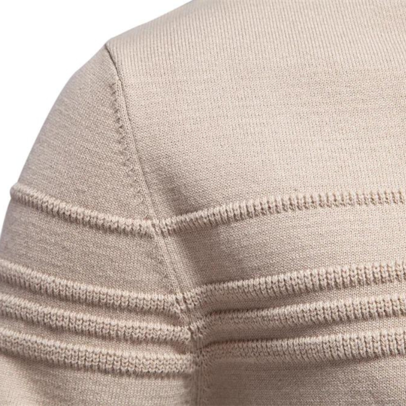 Chet Men's Cardigan Sweater | Ultra-Soft Cotton Blend, Checkered Design 13