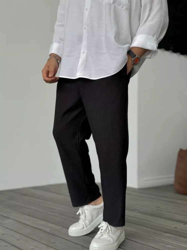 Felix Men's Slim Fit Pants | Cotton Blend Comfort 7