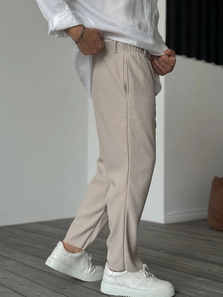 Felix Men's Slim Fit Pants | Cotton Blend Comfort 1