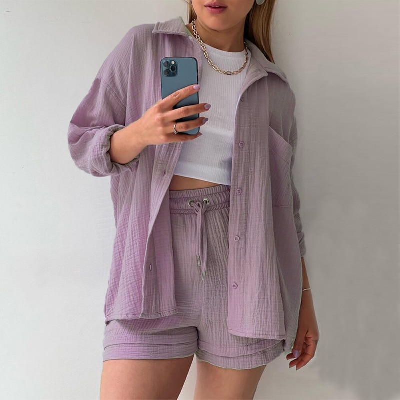 Lila Women's Loungewear Set | High-Quality Fabric, Comfortable Fit 1