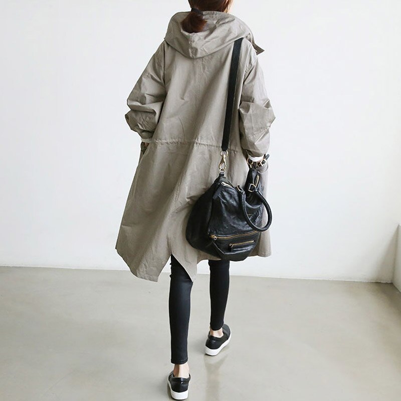 Elara Women's Trench Coat | Water-Repellent Fabric, Stylish Design 3